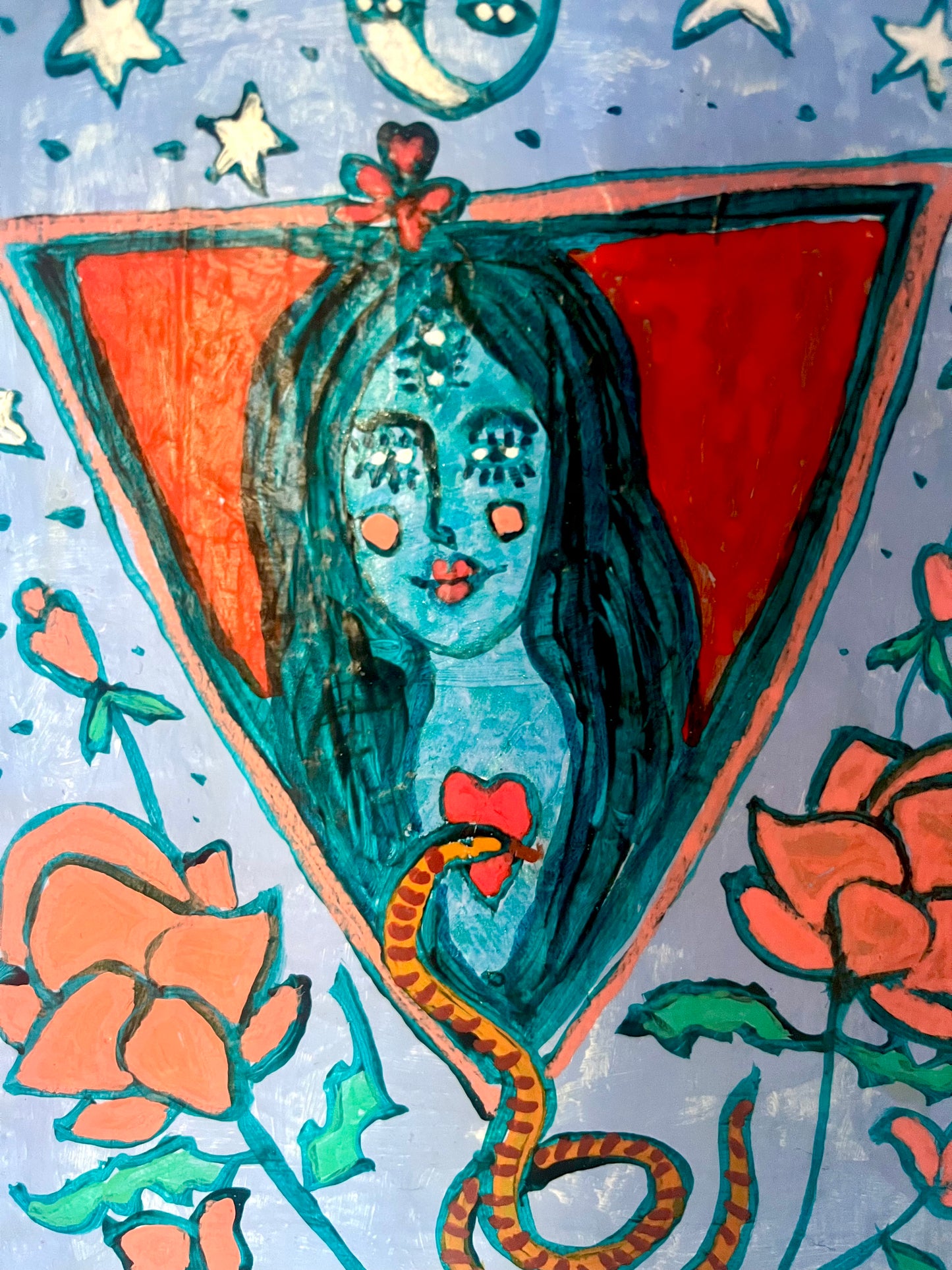 Mystical Portal Shrine — Handcrafted Goddess Altar