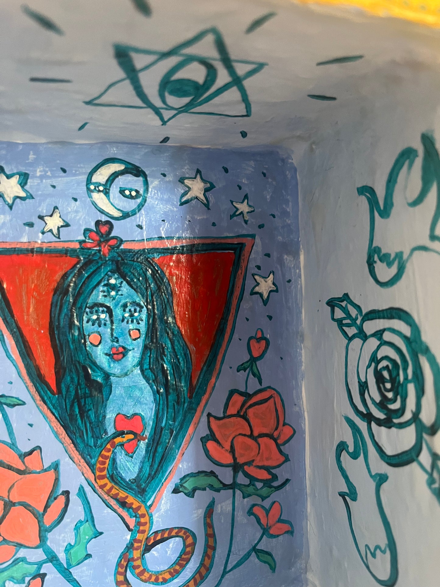 Mystical Portal Shrine — Handcrafted Goddess Altar