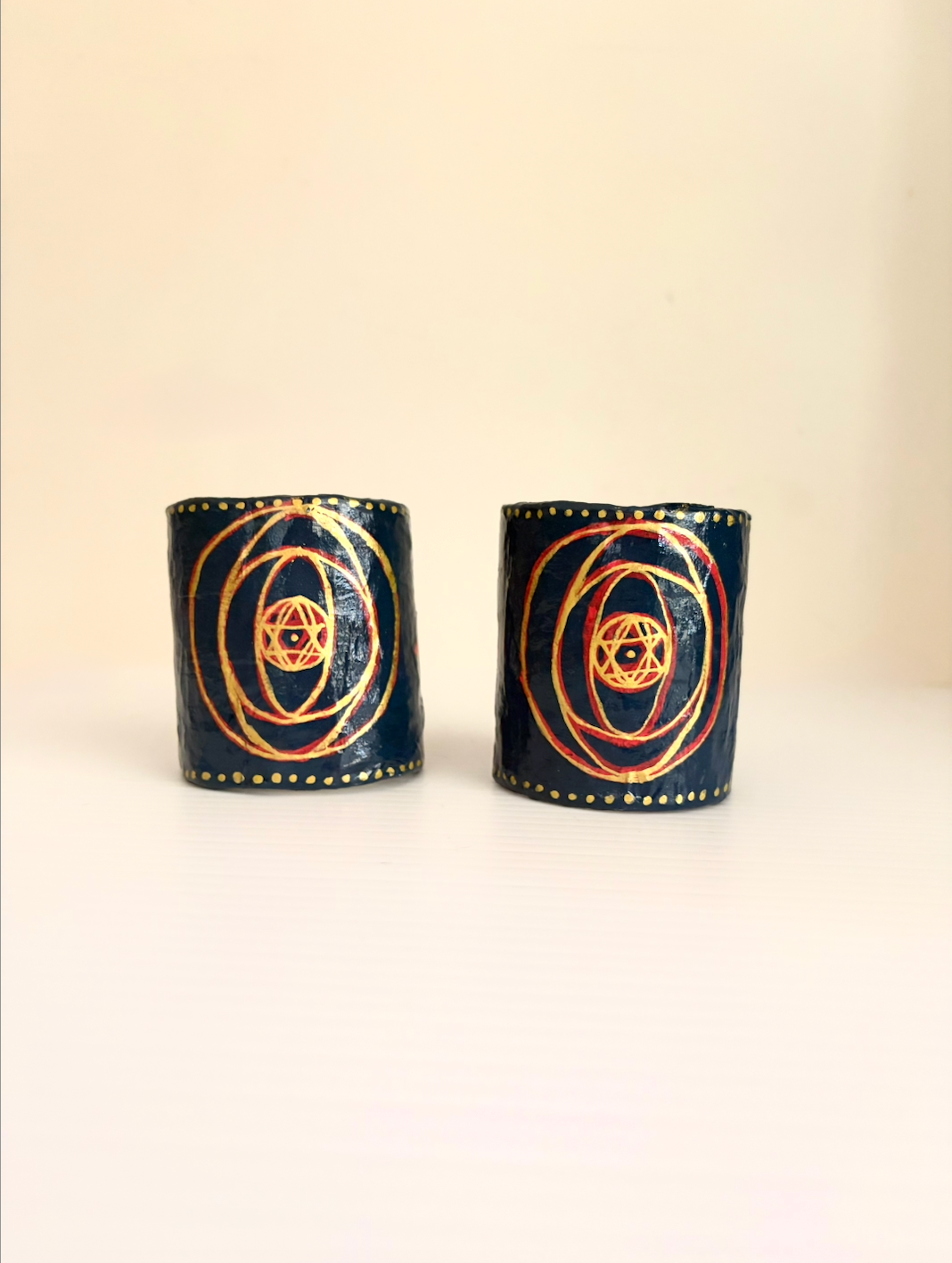 Parashakti Yantra Cuffs (Pair)