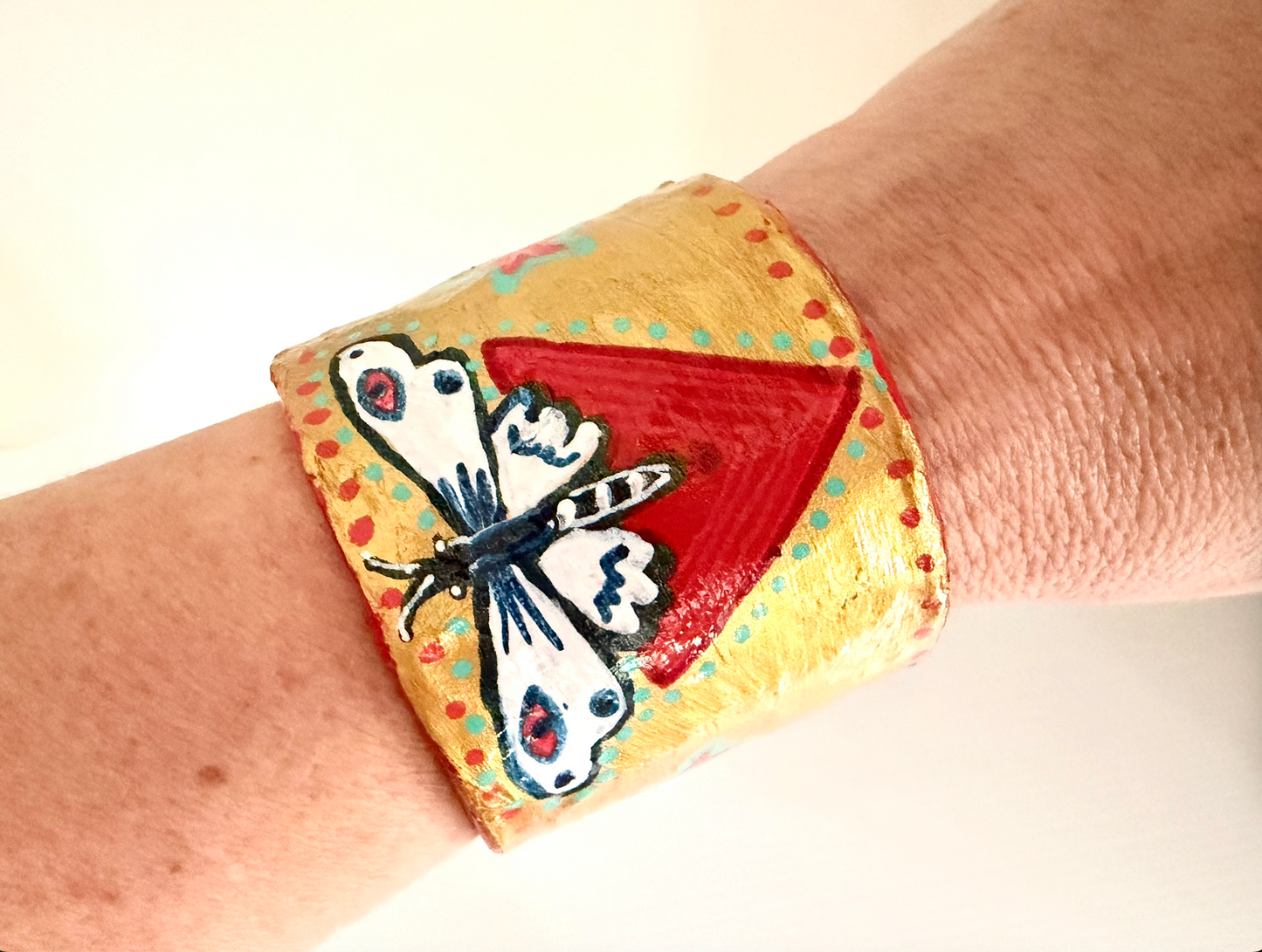 Goddess Kali Gold Cuffs (Pair)