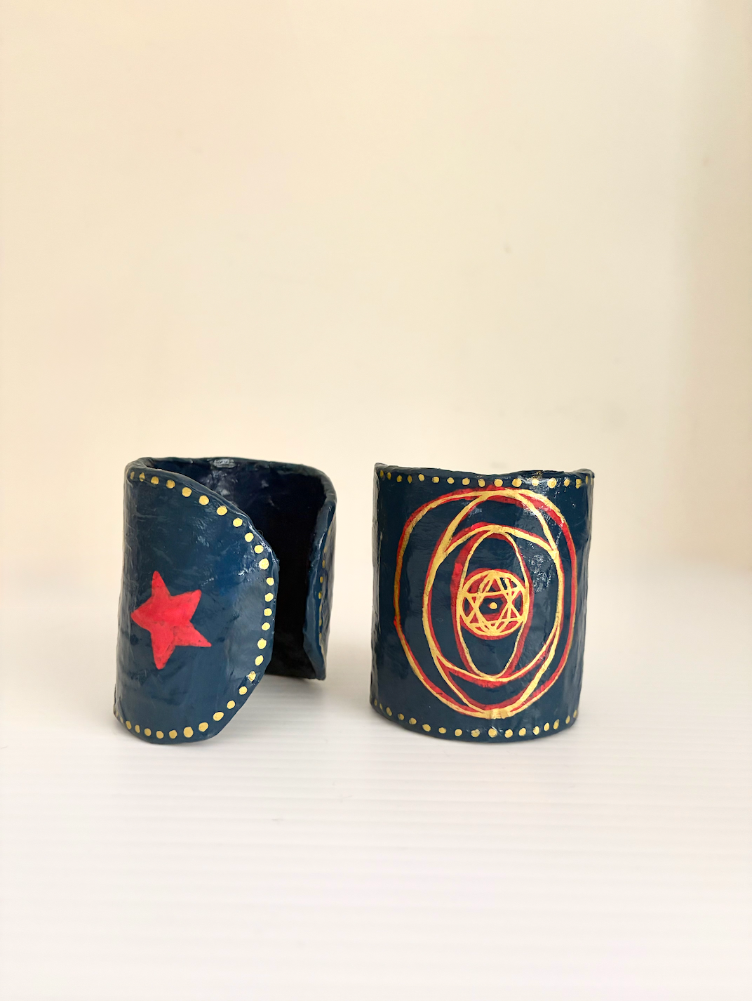 Parashakti Yantra Cuffs (Pair)