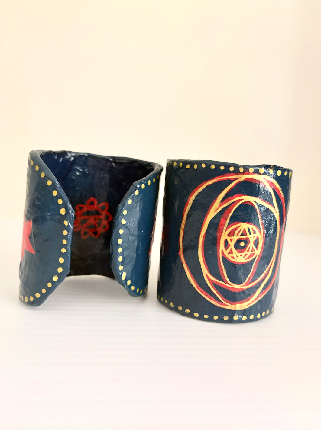 Parashakti Yantra Cuffs (Pair)