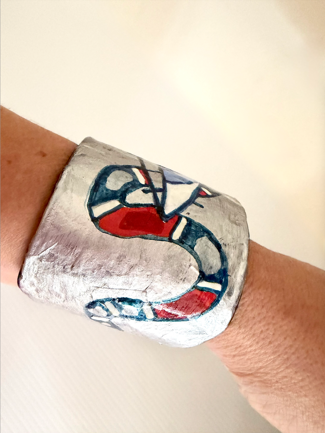 Third Eye & Serpent Goddess Cuffs (Pair)