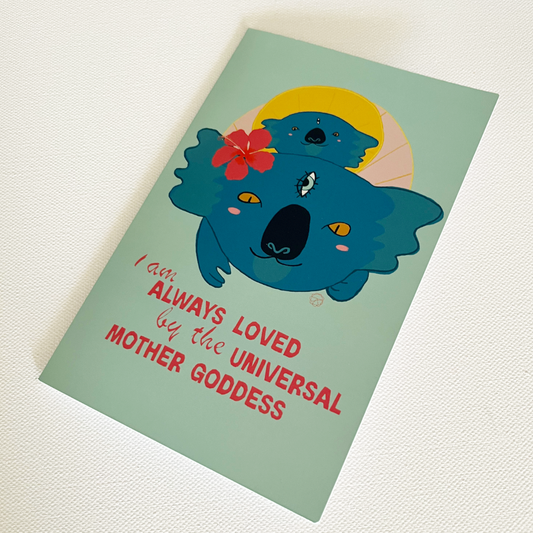 Greeting Card – Mystic Koala Mamma